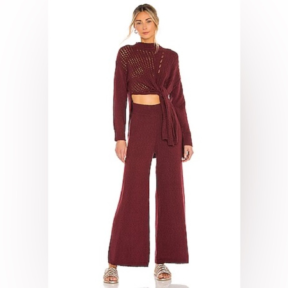 Free People Harper Set in Pretty Berry Small